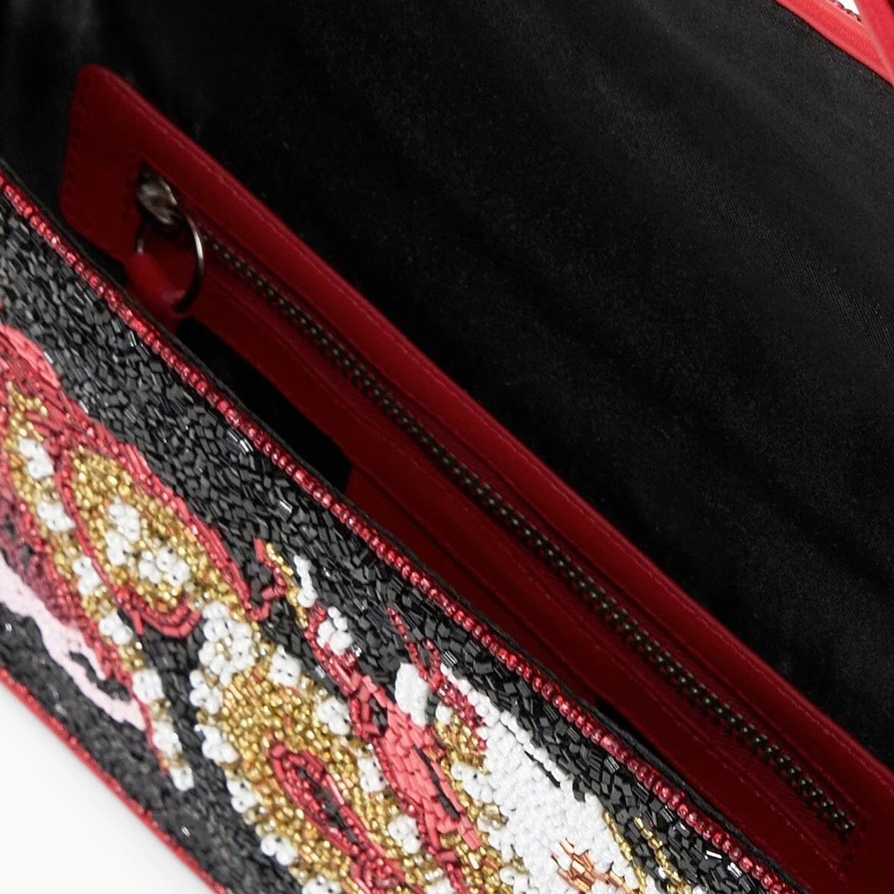 STAUD BEADED TOMMY BAG DRAGON - Picture 9 of 16